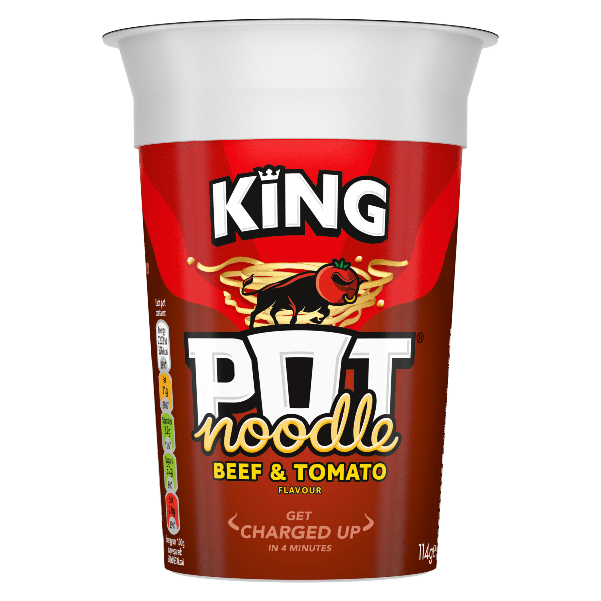 Pot Noodle  King Pot Beef & Tomato 114 g