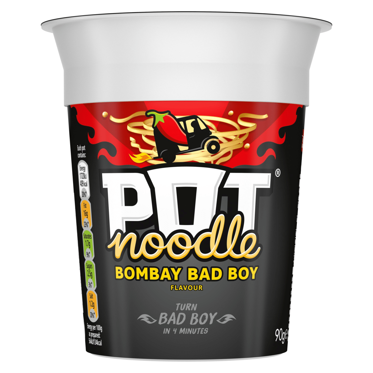 Pot Noodle  Standard Pot Bombay Bad Boy 90 g