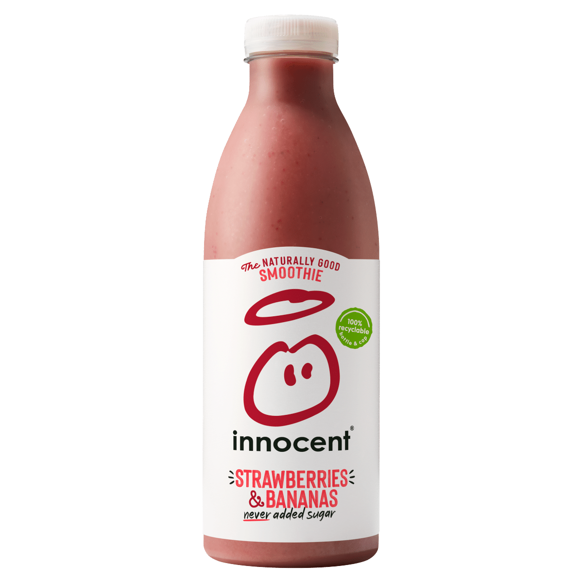 innocent Smoothie Strawberries & Bananas 750ml