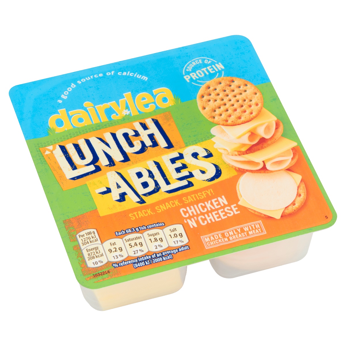 Dairylea Lunchables Chicken ‘n’ Cheese 68.3g