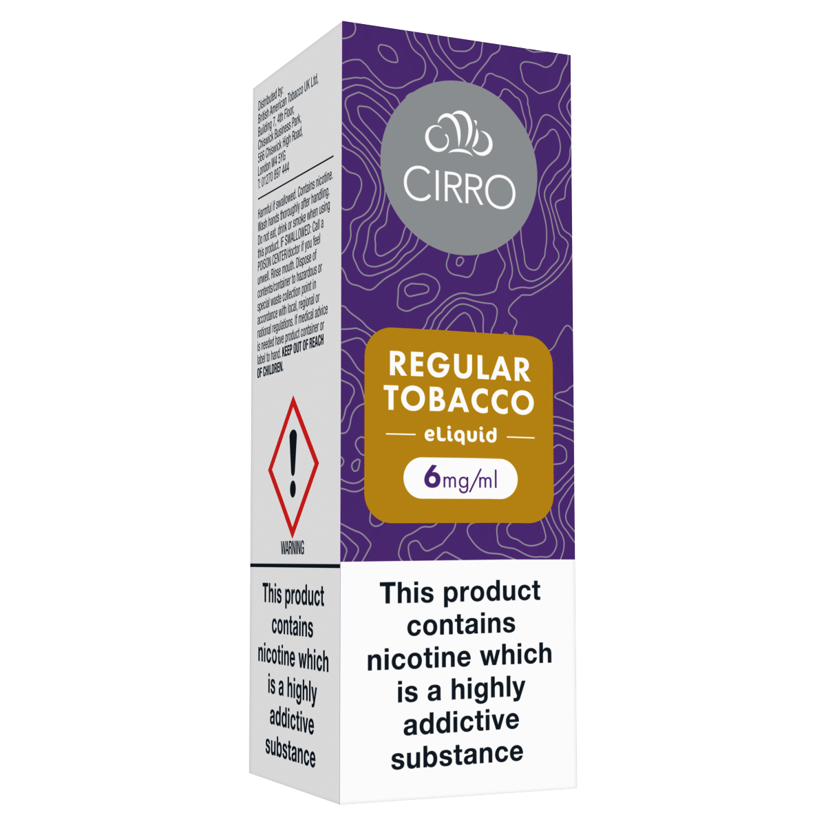 Cirro eLiquid Regular Tobacco 6mg/ml