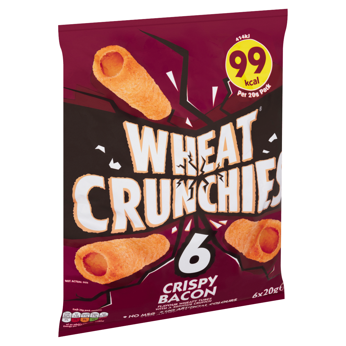 Wheat Crunchies Crispy Bacon 6 x 20g