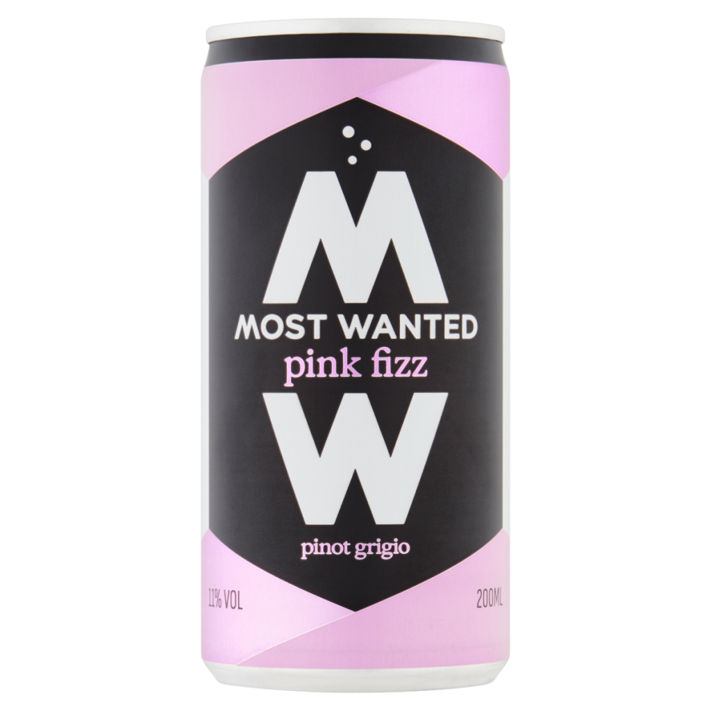 Most Wanted Pinot Grigio Pink Fizz 200ml