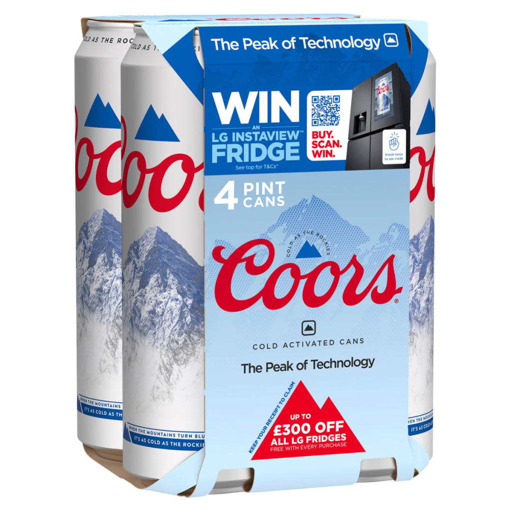 Coors 4 x 568ml