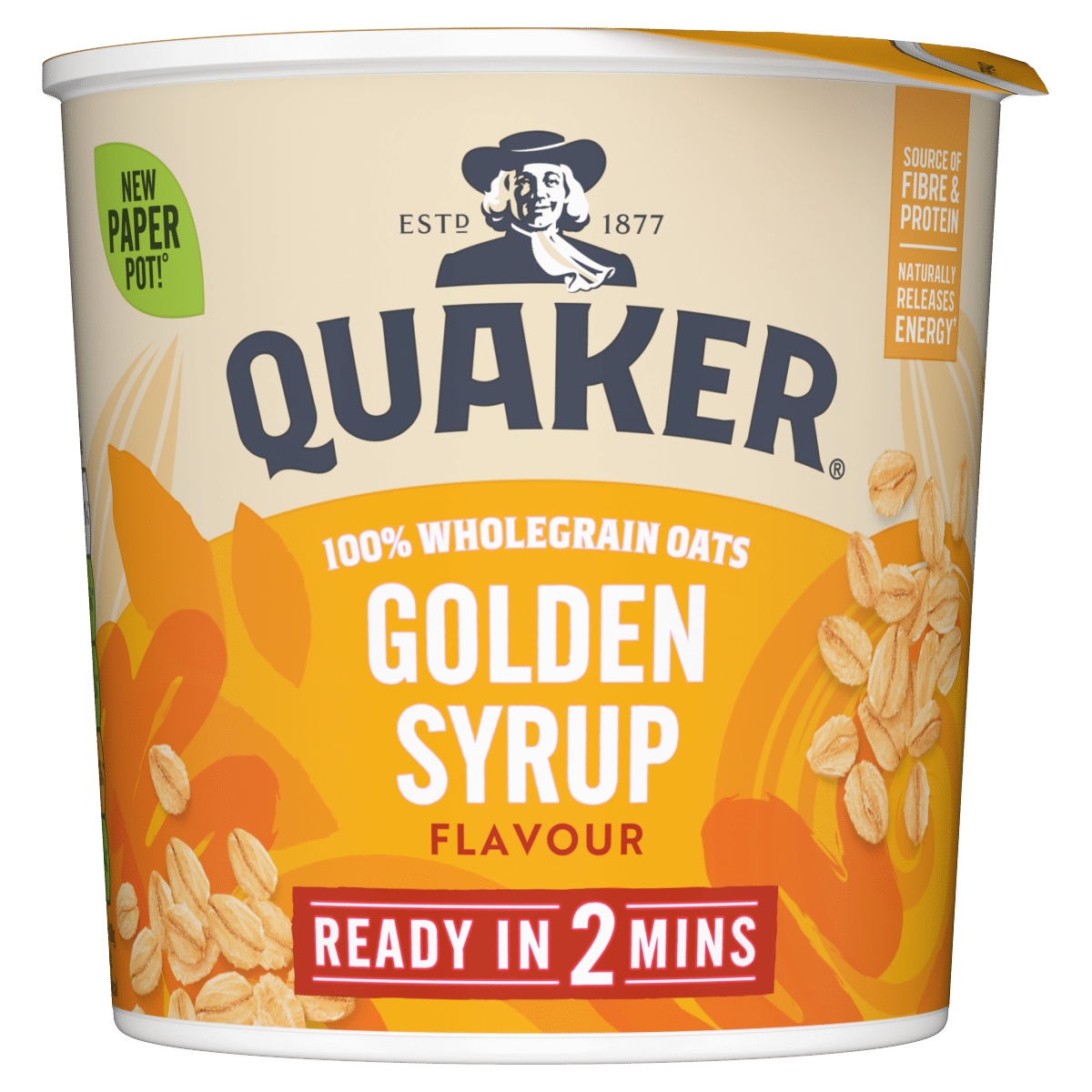 Quaker Oat So Simple Golden Syrup Porridge Pot 57g