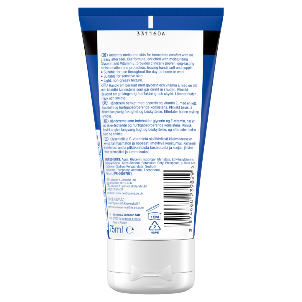 NEUTROGENA Norwegian Formula Fast-Absorbing Hand Cream (1x 75ml)