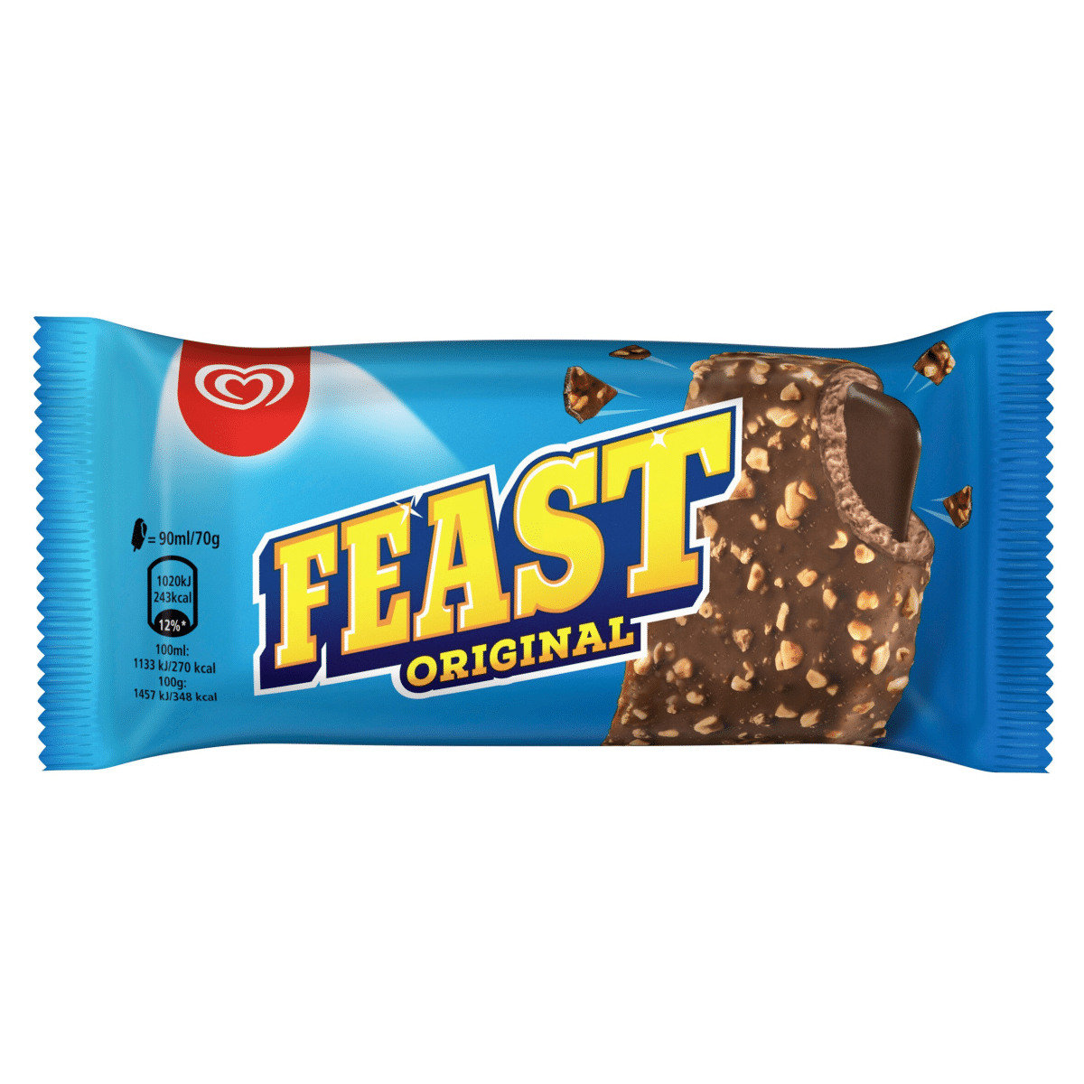 Heartbrand  Ice Cream Stick Feast Original chunky chocolate 90 ML