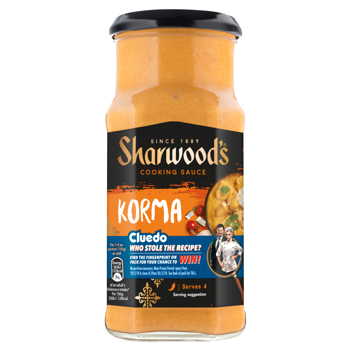 Sharwood’s Korma Cooking Sauce 420g