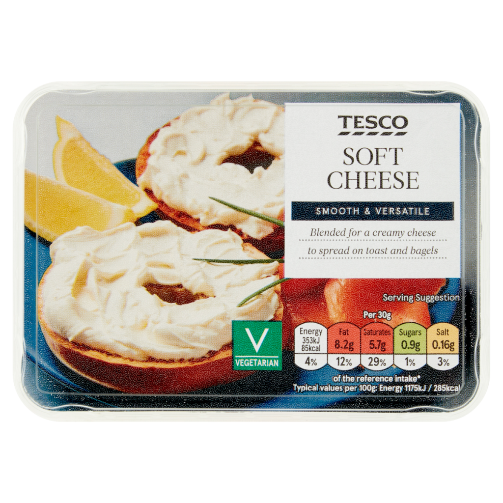 Tesco Soft Cheese 200g