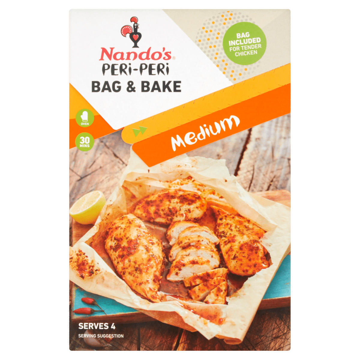 Nando’s Peri-Peri Bag & Bake Medium 20g
