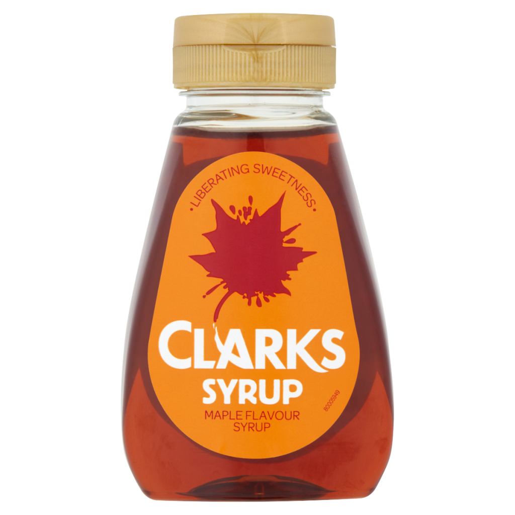 Clarks Maple Flavour Syrup 250g