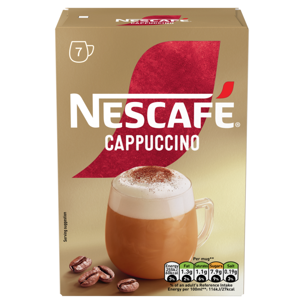 Nescafé Cappuccino 7 x 15.5g (108.5g)