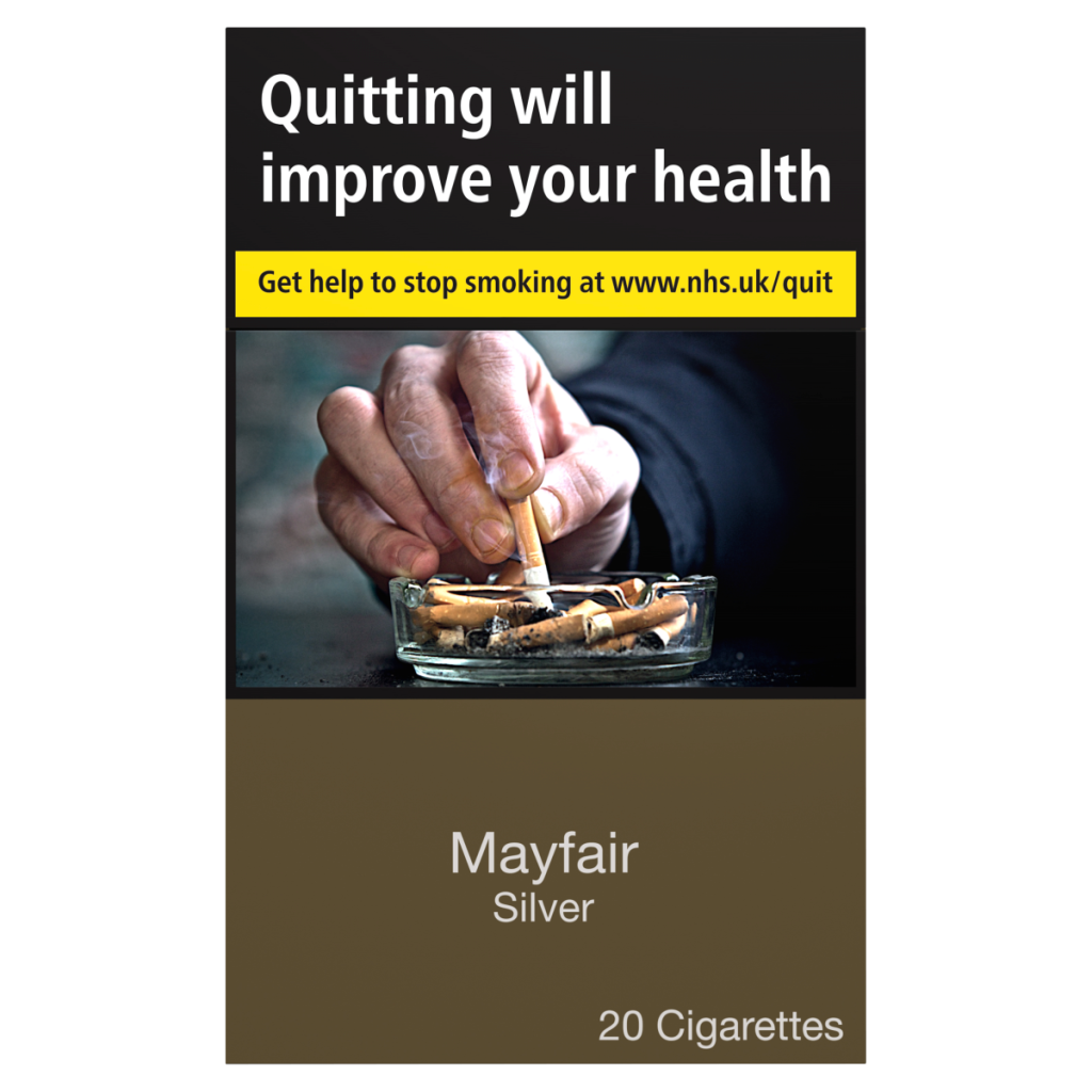 Mayfair 20 Cigarettes Silver
