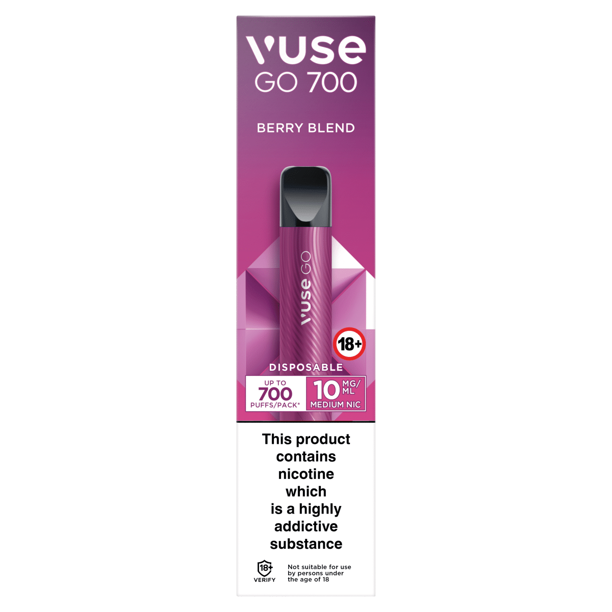 Vuse Go 700 Berry Blend Disposable 10mg/ml