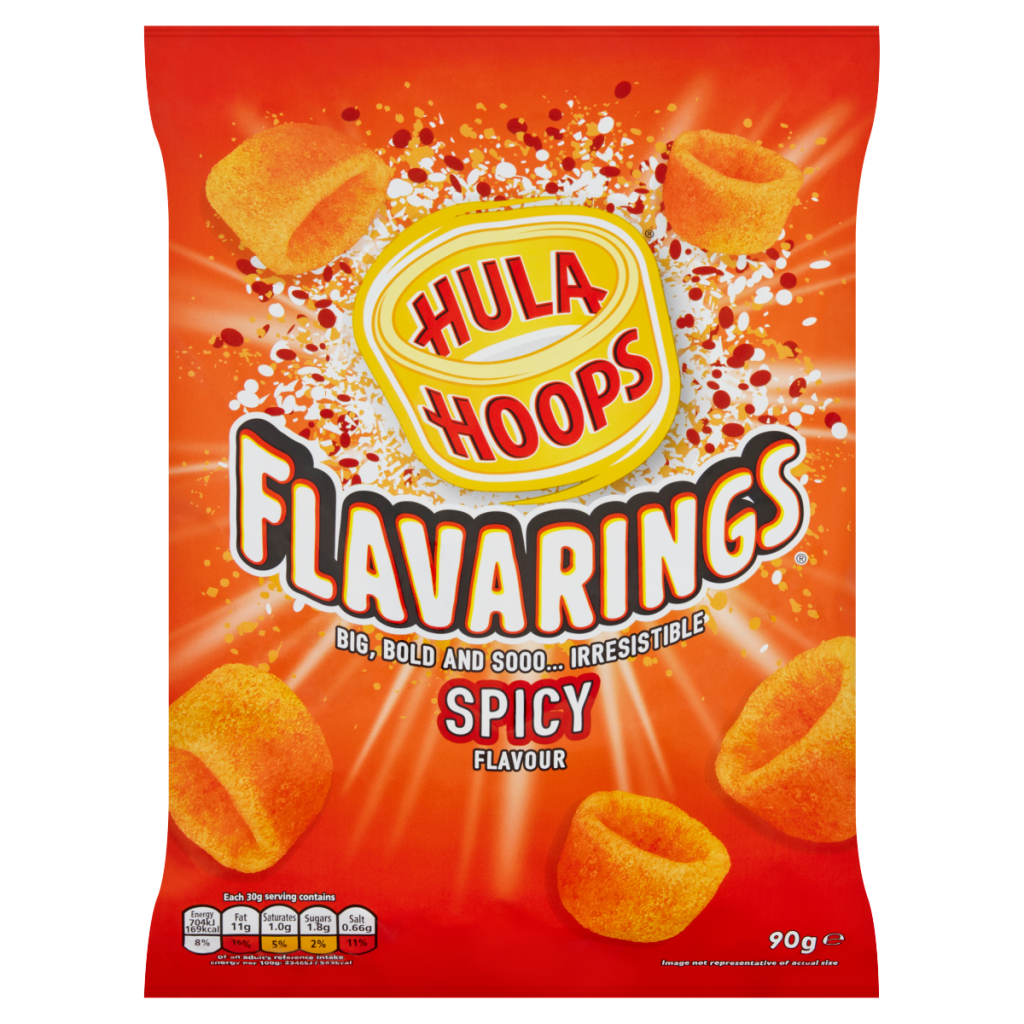 Hula Hoops Flavarings Spicy Flavour 90g