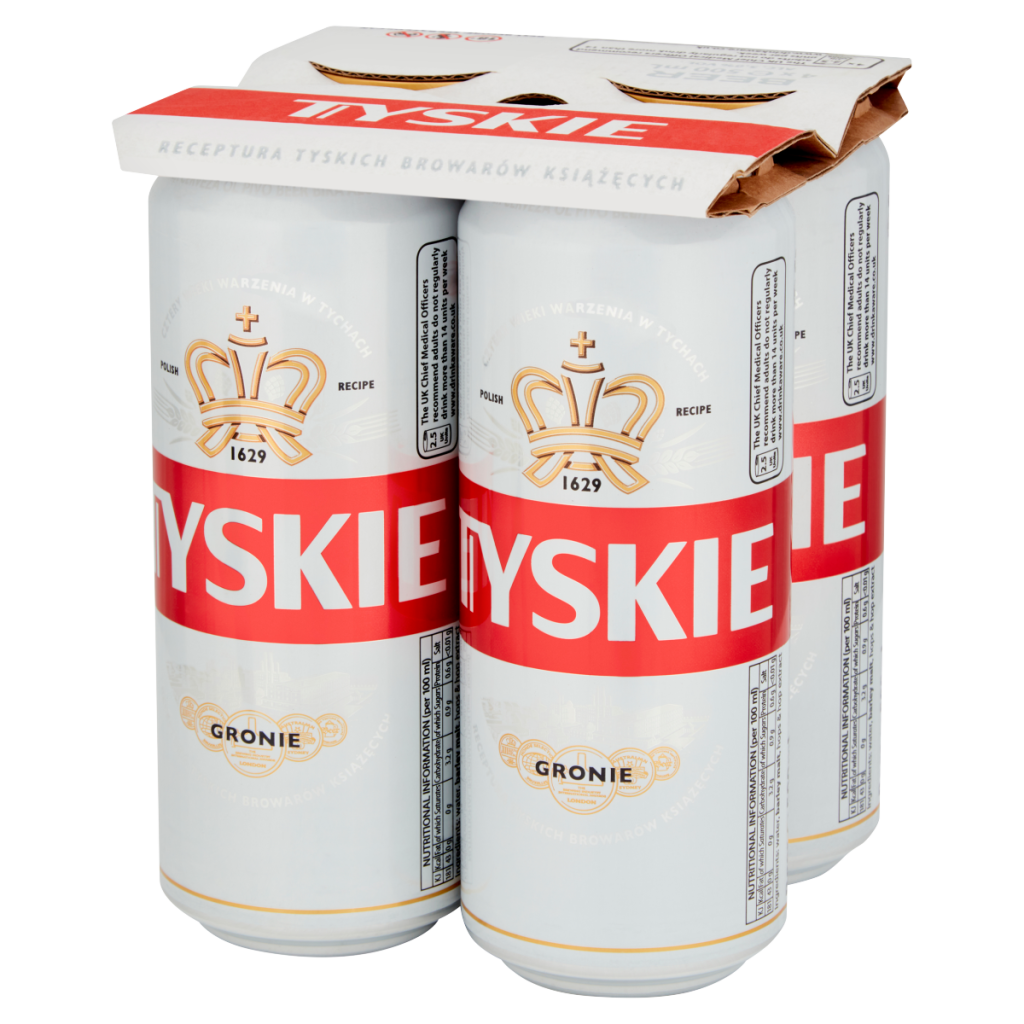 Tyskie 4 x 500ml
