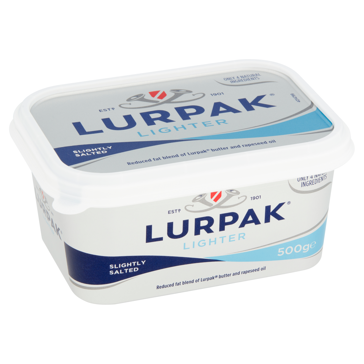 Lurpak Lighter Slightly Spreadable Blend of Butter and Rapeseed Oil 500g