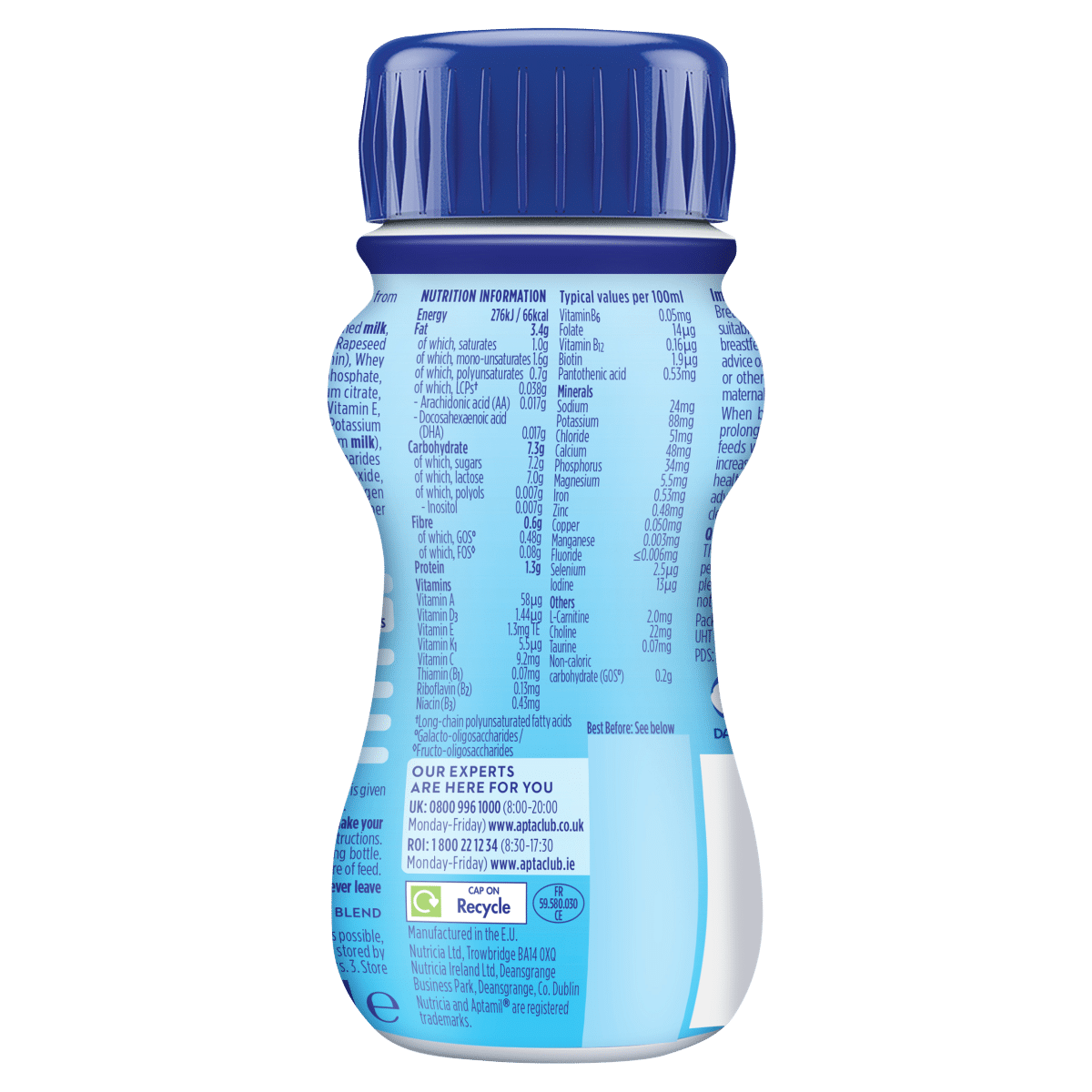 Aptamil Breastmilk Substitute 1 from Birth First Infant Milk 200ml