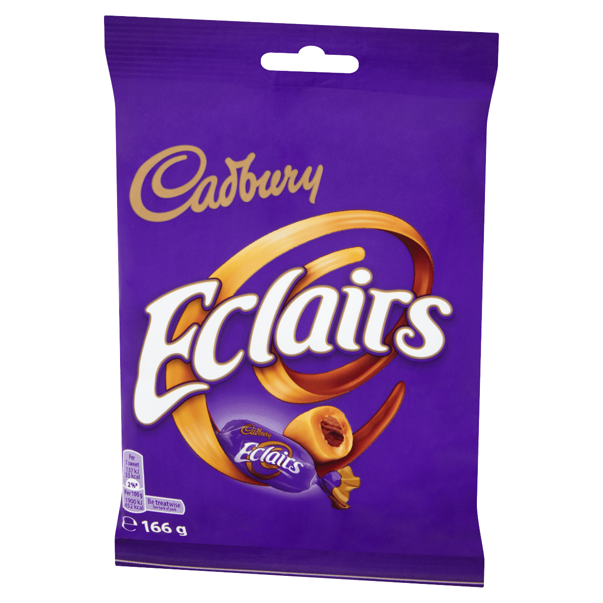 Cadbury Eclairs Classic Chocolate Bag 166g