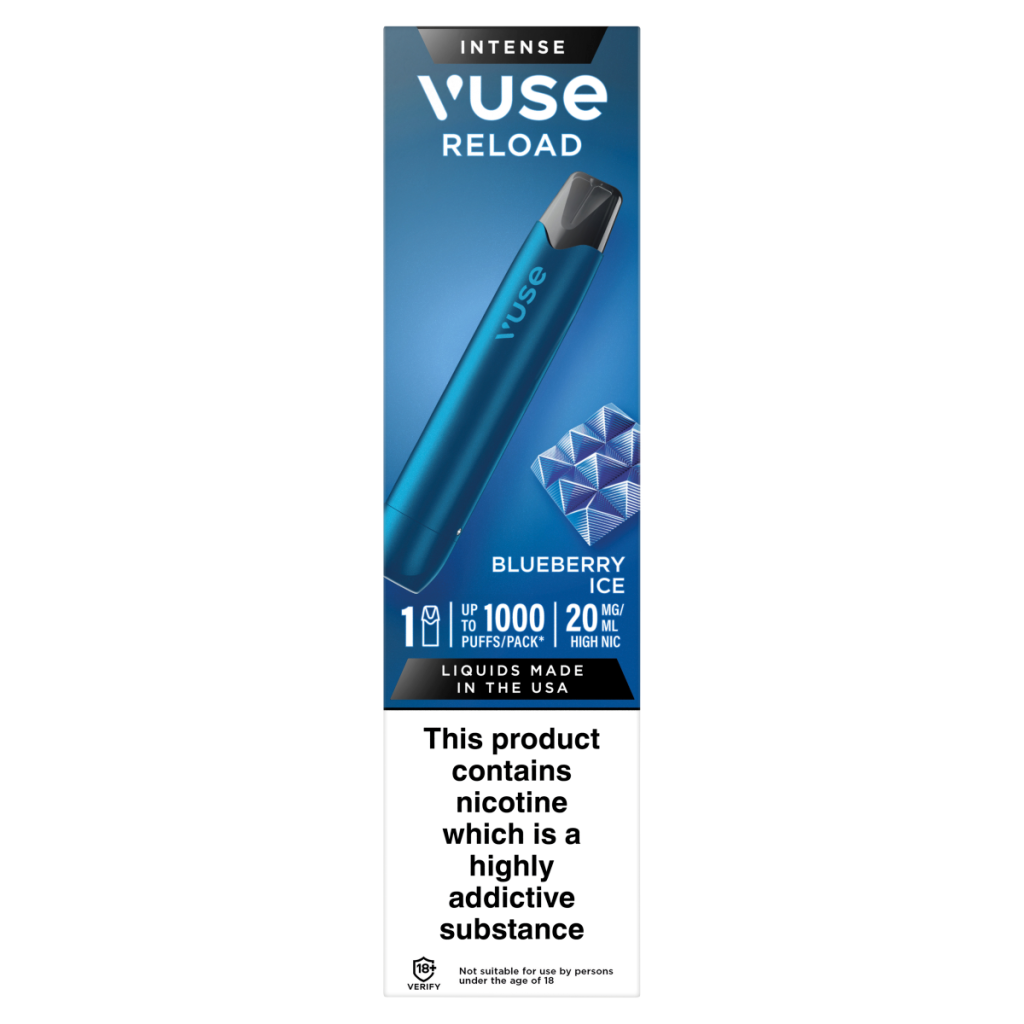 Vuse Go Reload Pen – Blue – Blueberry Ice 20mg/ml