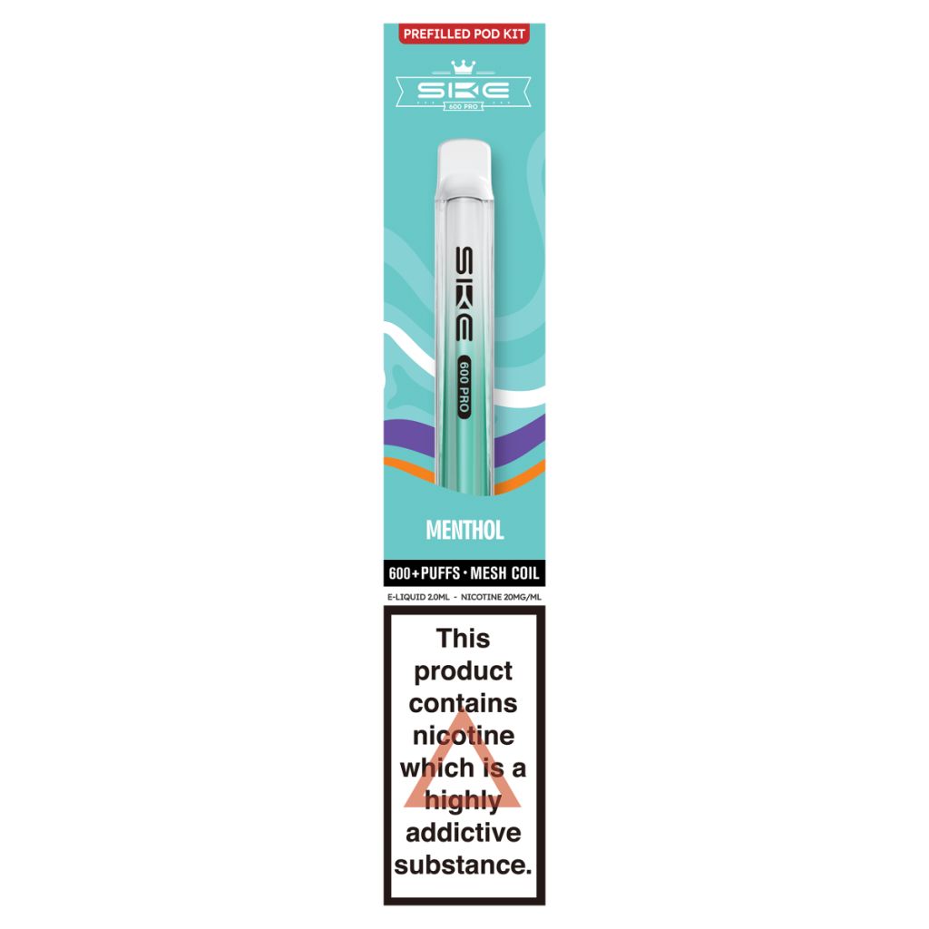 SKE 600 Pro Menthol Prefilled Pod Kit