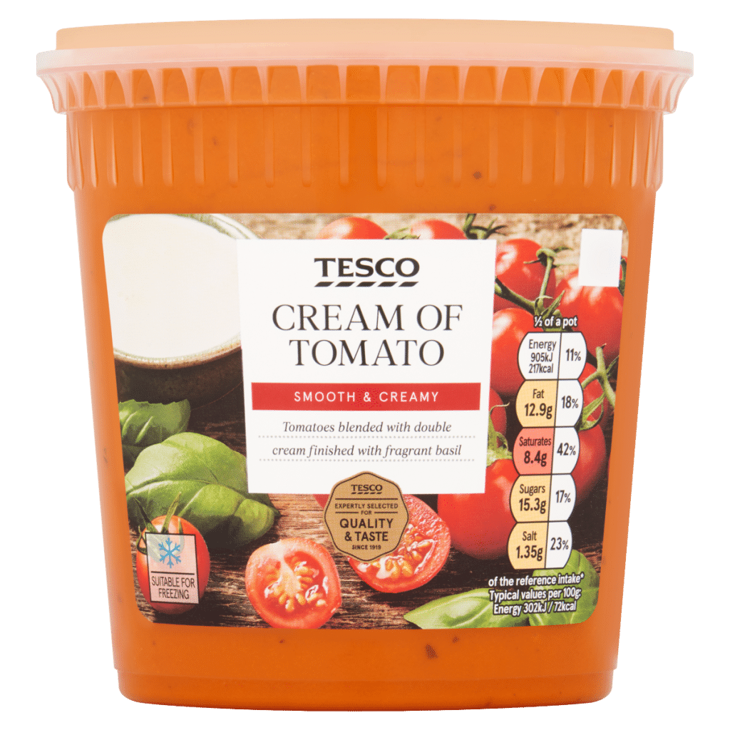 Tesco Cream of Tomato 600g
