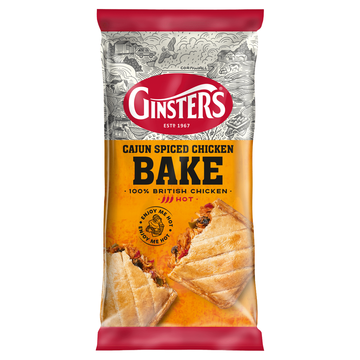 Ginsters Cajun Spiced Chicken Bake 117g