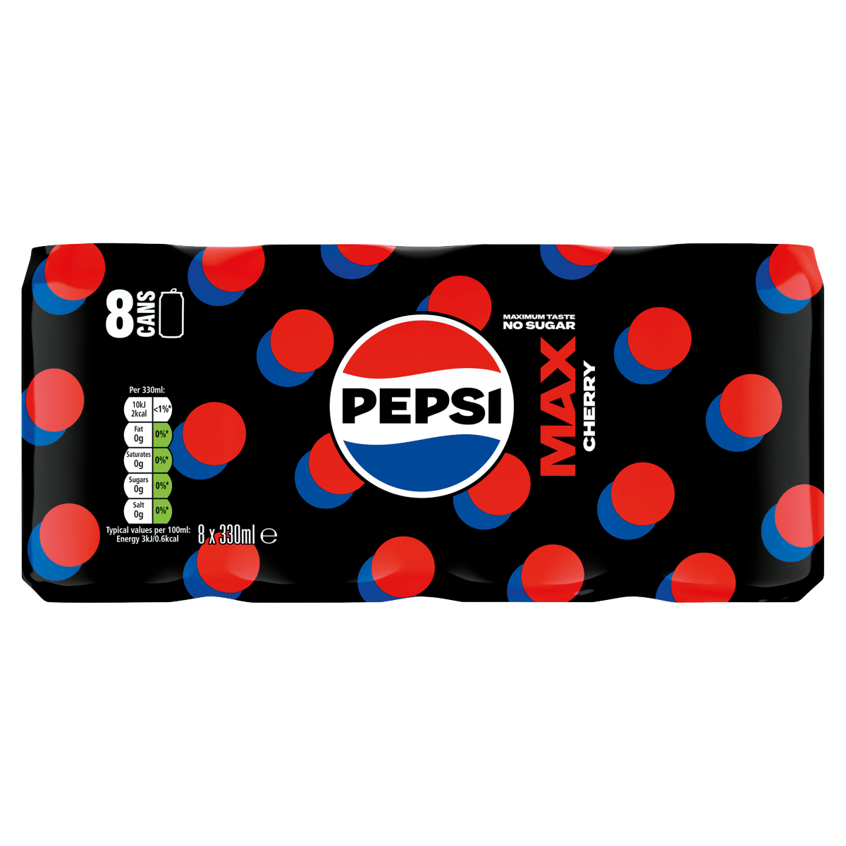 Pepsi Max Cherry 8 x 330ml