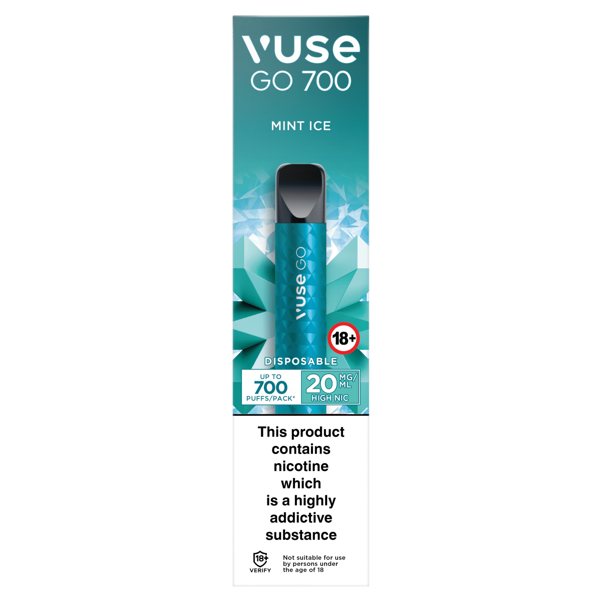 Vuse Go 700 Mint Ice Disposable 20mg/ml