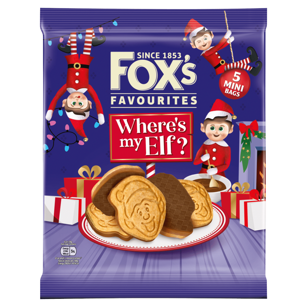 Fox’s Favourites Where’s My Elf 5 x20g (100g)