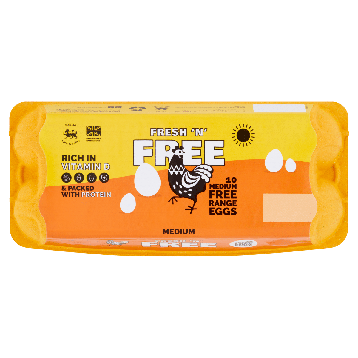 Fresh ‘n’ Free 10 Medium Free Range Eggs