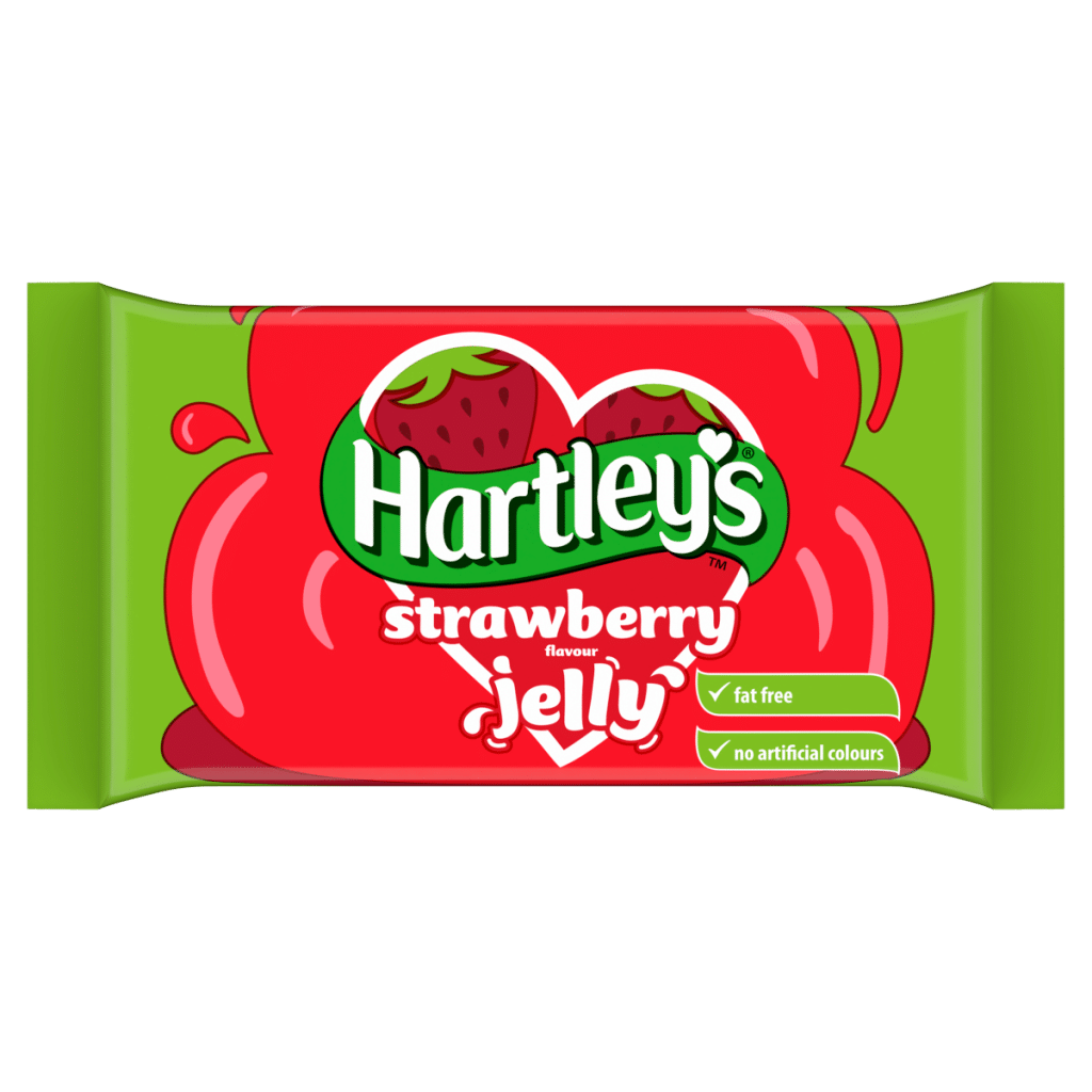 Hartley’s Strawberry Flavour Jelly 135g