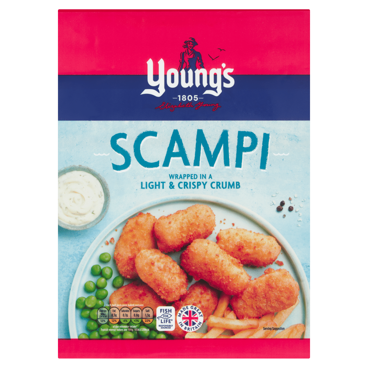 Young’s Scampi 220g
