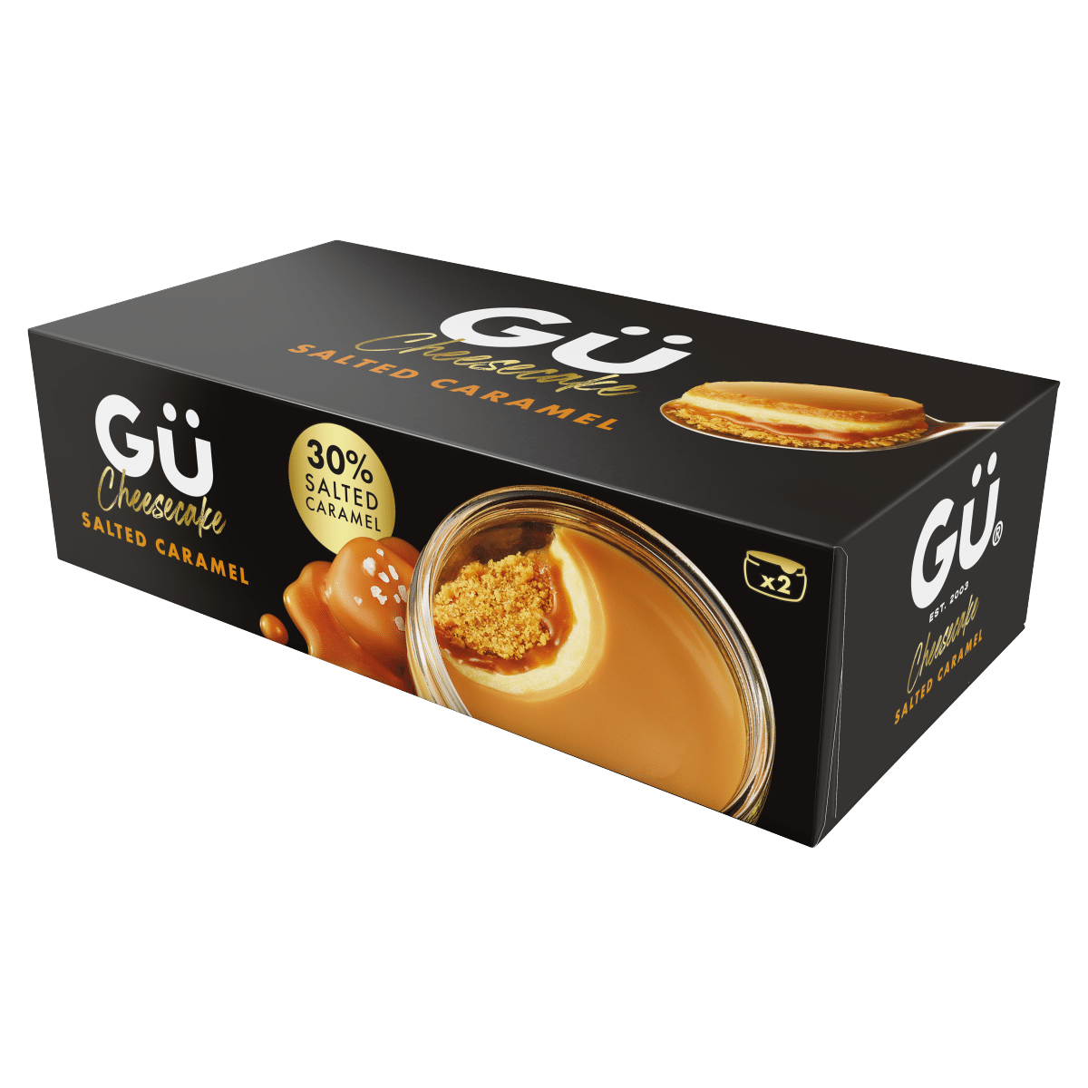 Gü Salted Caramel Cheesecake 2 x 92g (184g)