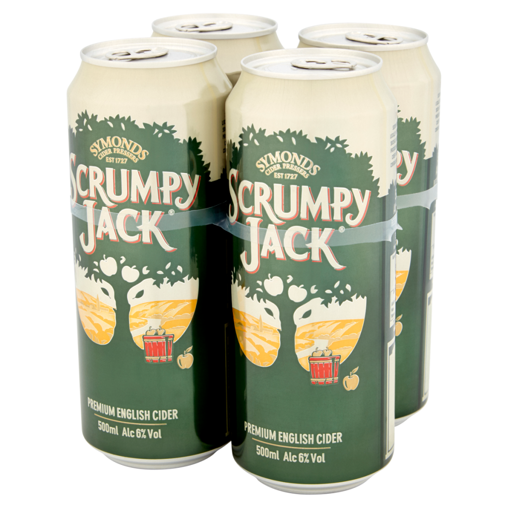Scrumpy Jack Premium British Cider 4 x 500ml Cans