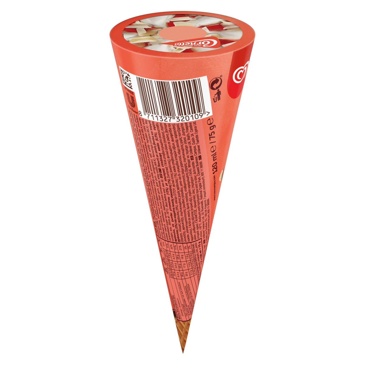 Cornetto  Ice Cream Cone Strawberry 120 ml