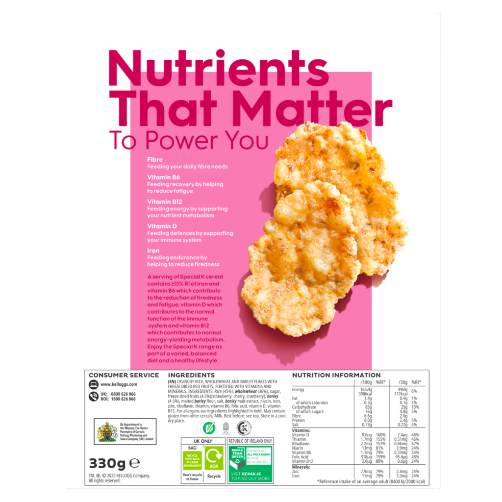Special K Red Berries 330g