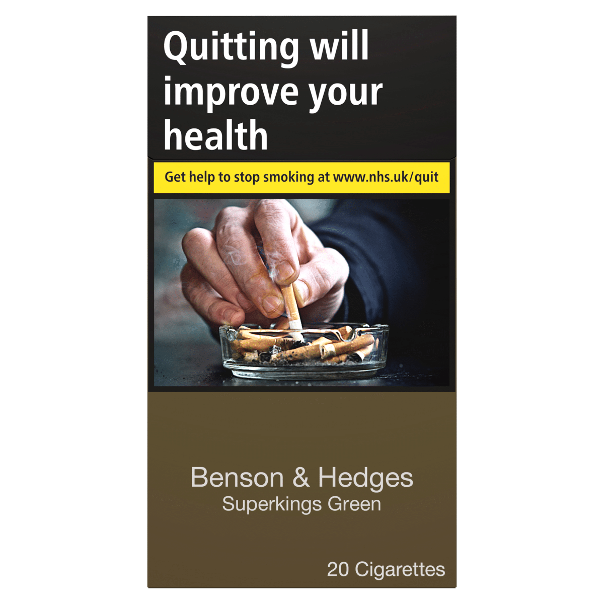 Benson & Hedges Superkings Green 20 Cigarettes