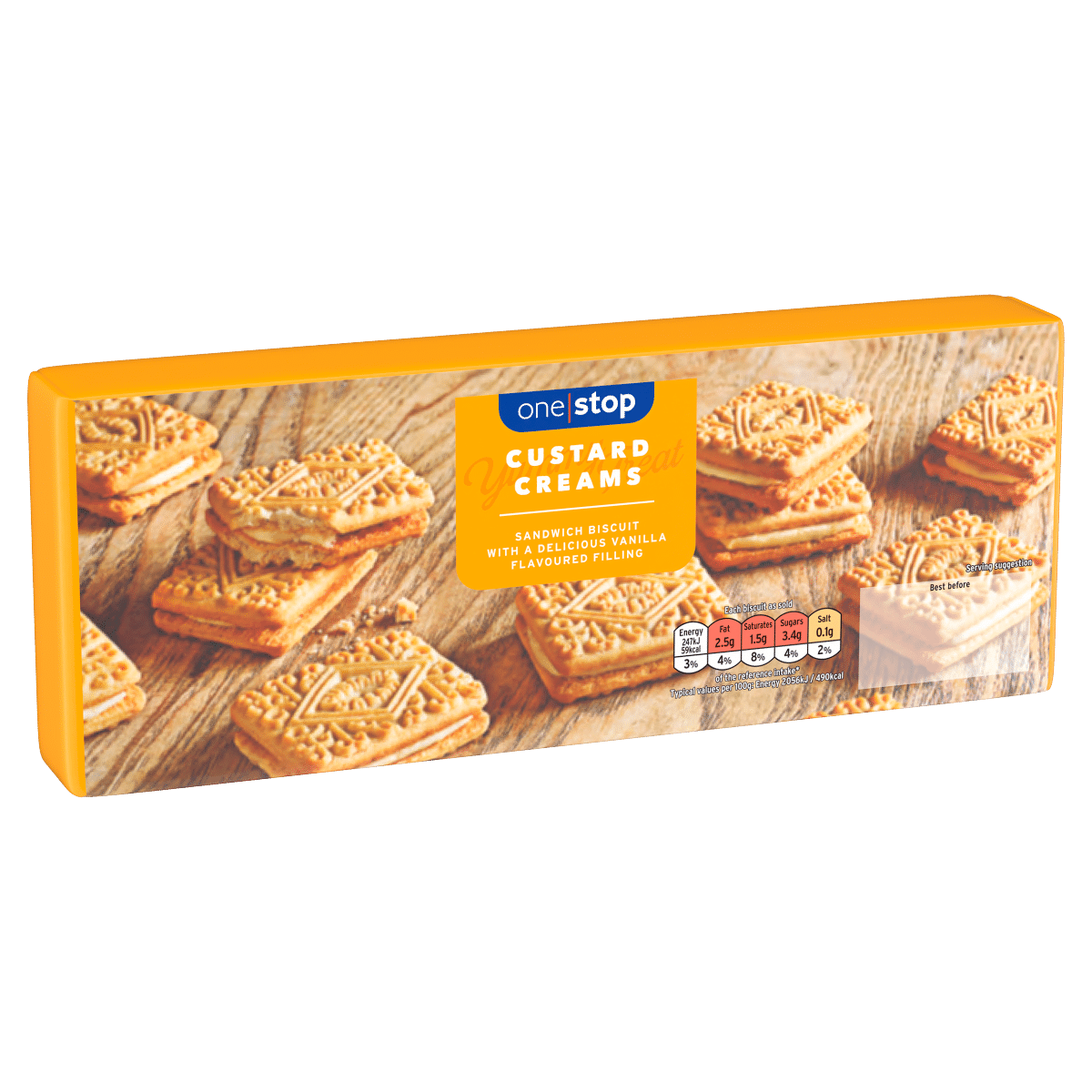 One Stop Custard Creams 400g
