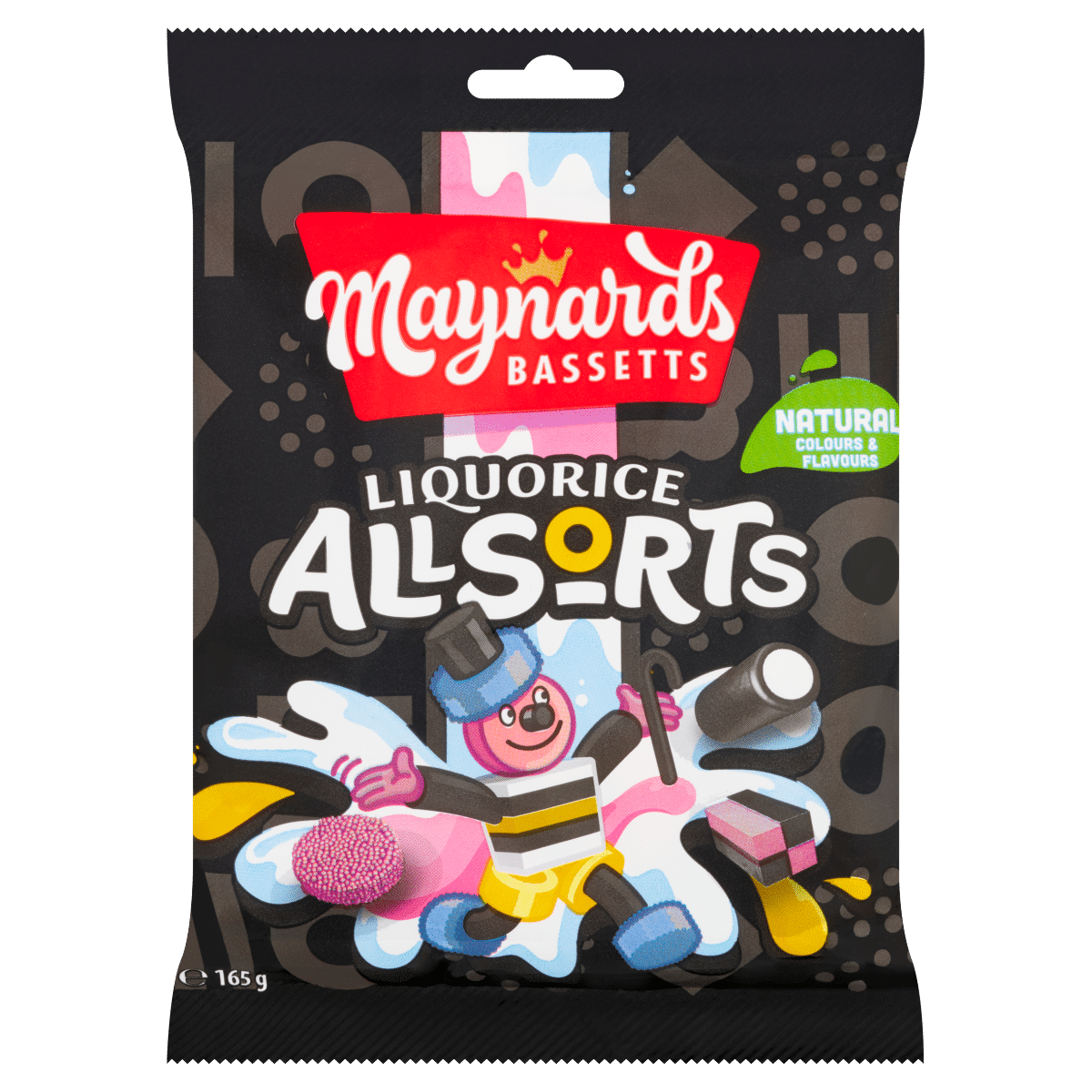 Maynards Bassetts Liquorice Allsorts 165g