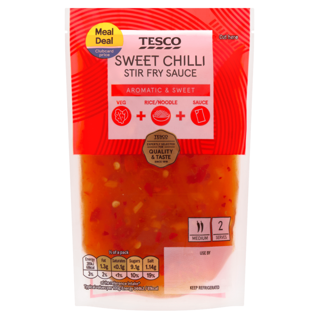 Tesco Sweet Chilli Stir Fry Sauce 165g