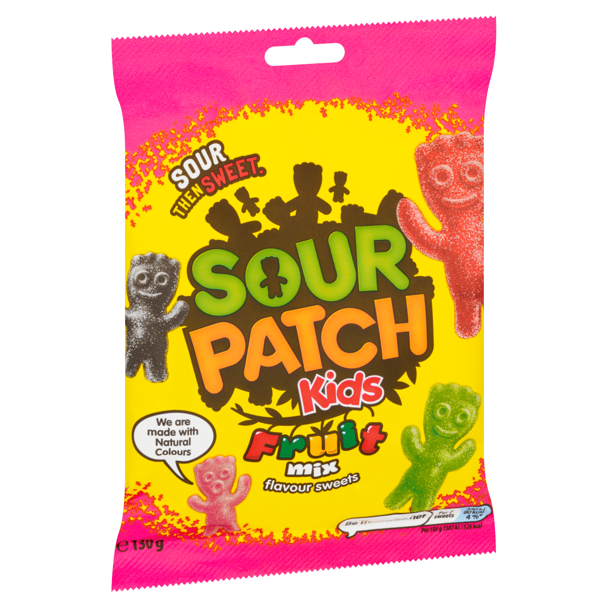 Sour Patch Kids Fruit Mix Flavour Sweets 130g