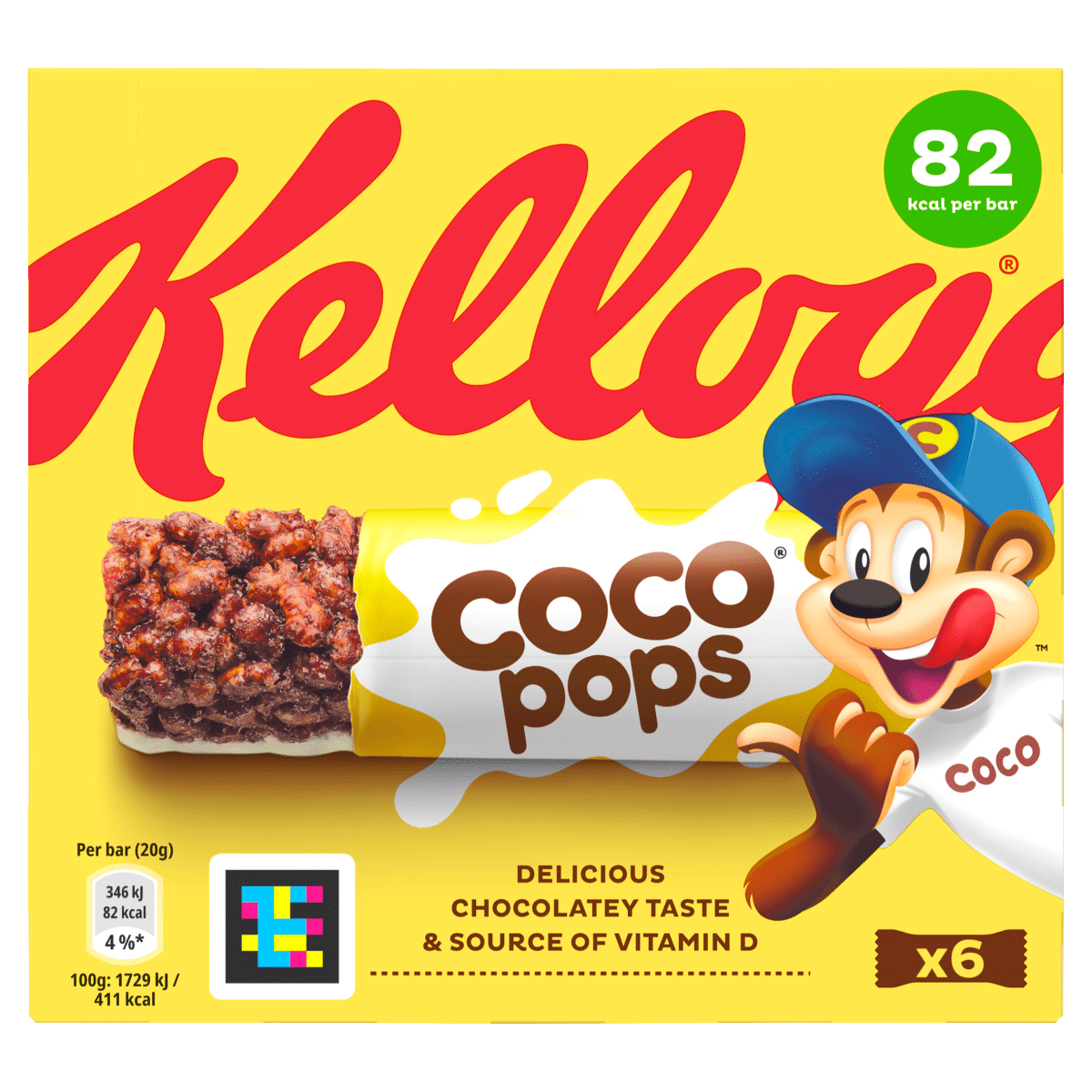 Kellogg’s Coco Pops 6 x 20g (120g)