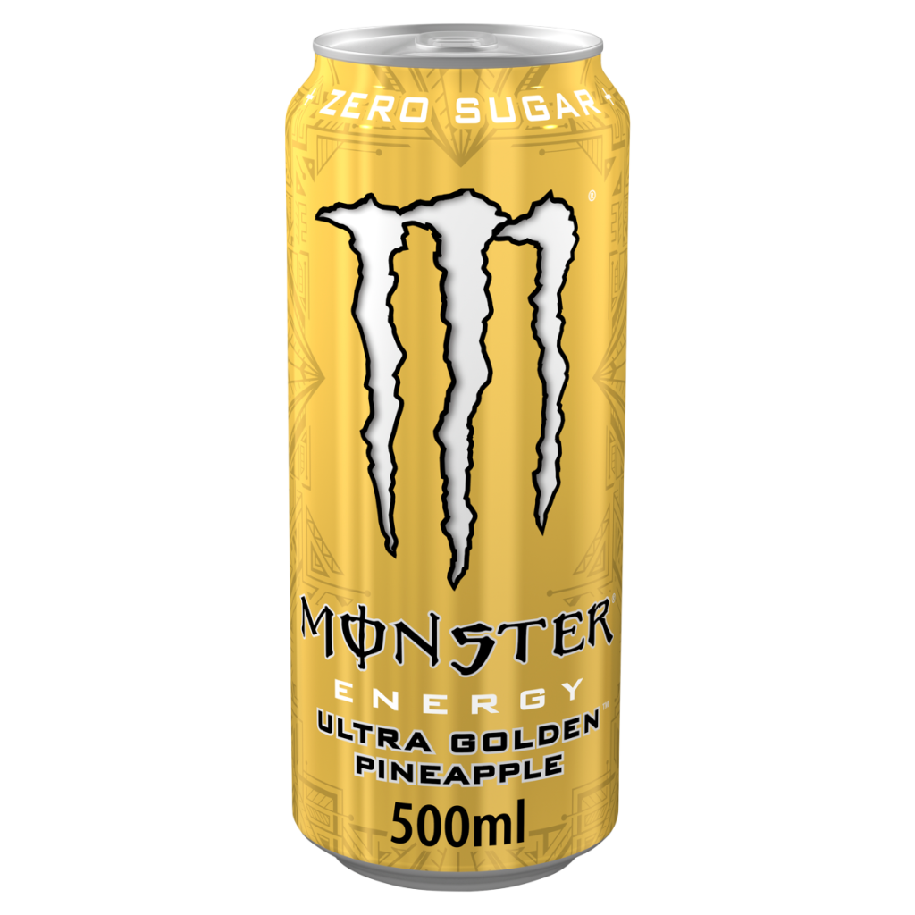 Monster Energy Drink Ultra Golden Pineapple Zero Sugar 500ml