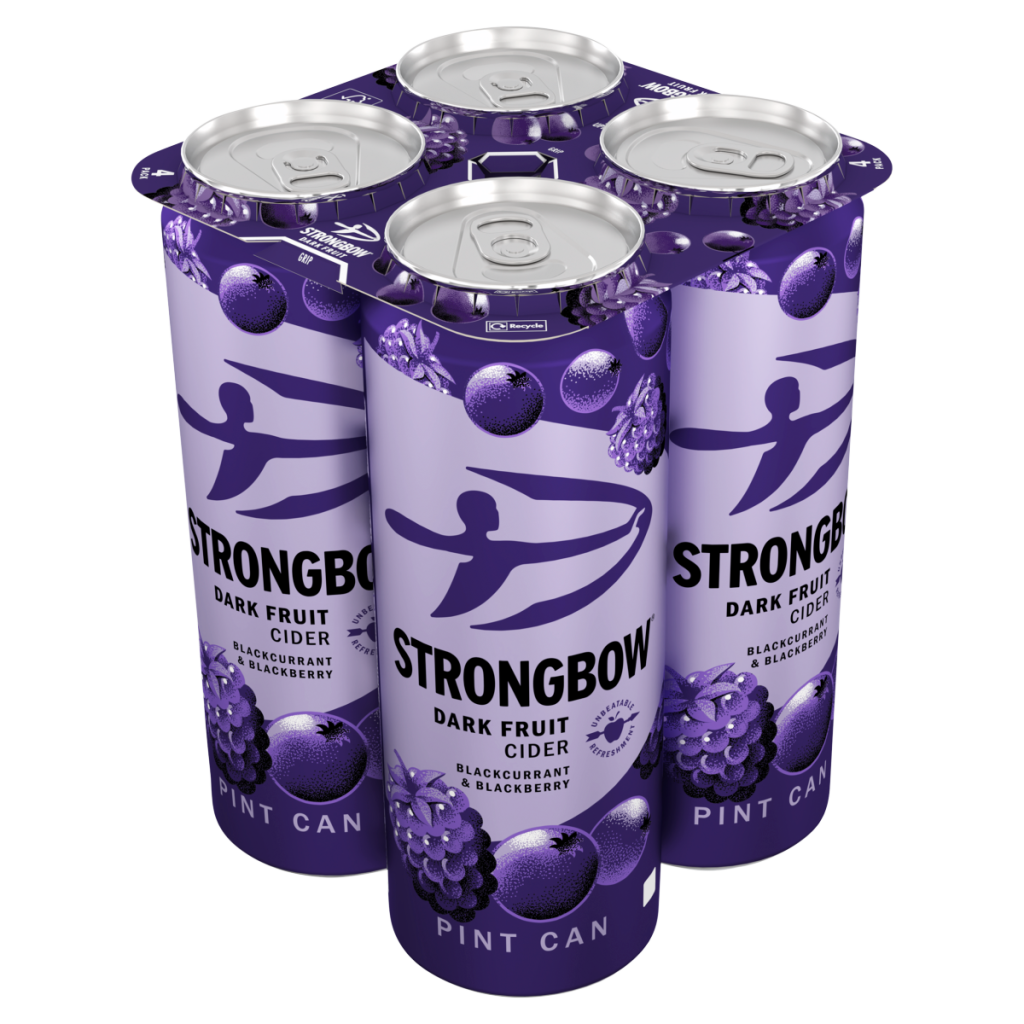 Strongbow Dark Fruit Cider Pint Can 568ml