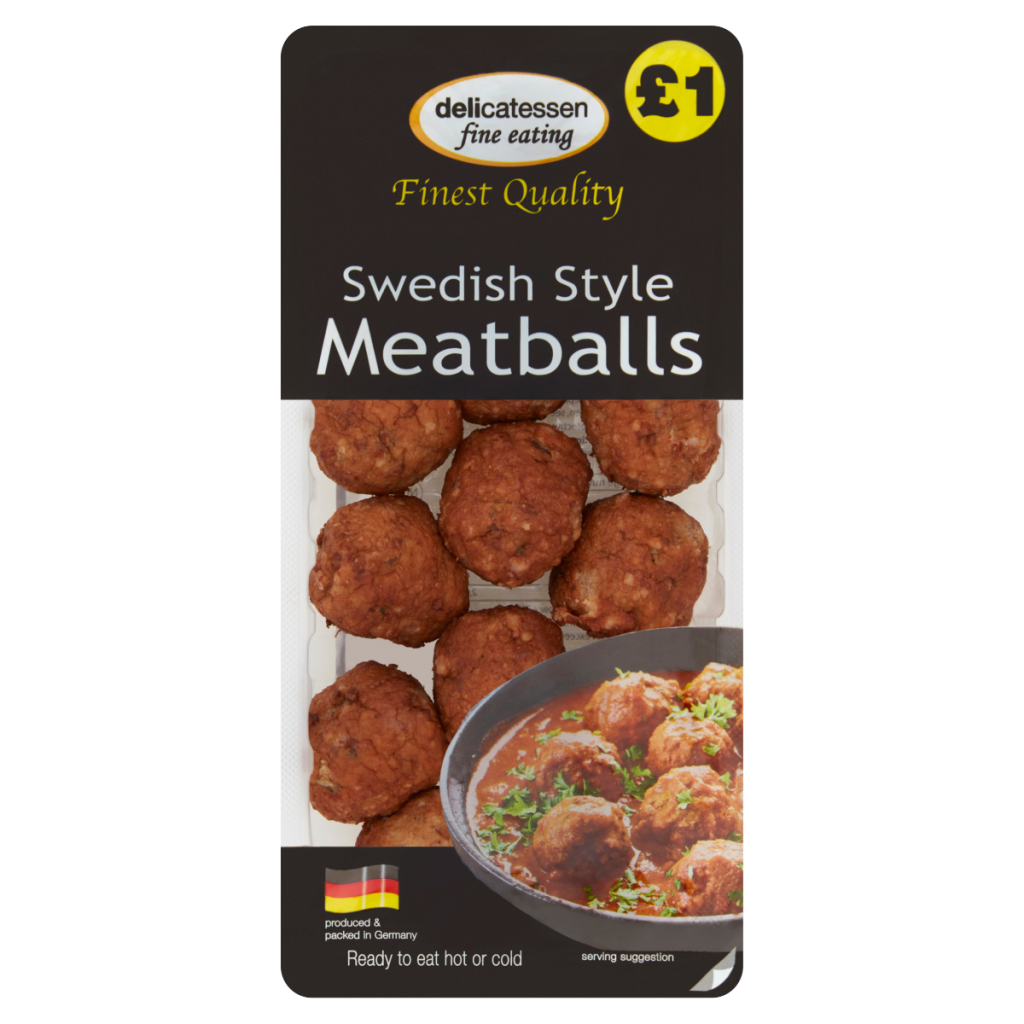 Delicatessen Fine Eating Swedish Style Meatballs 200g