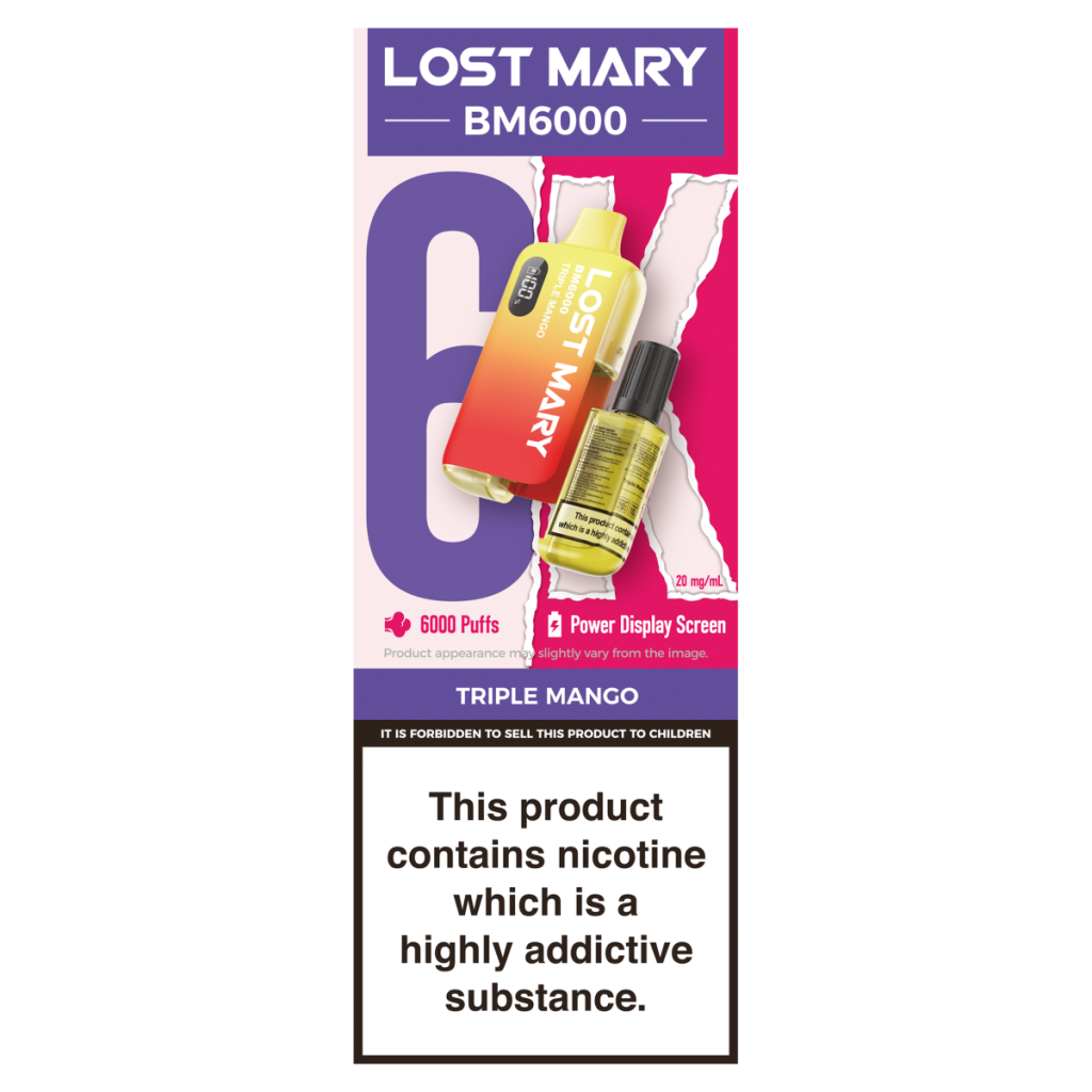 Lost Mary BM6000 Triple Mango