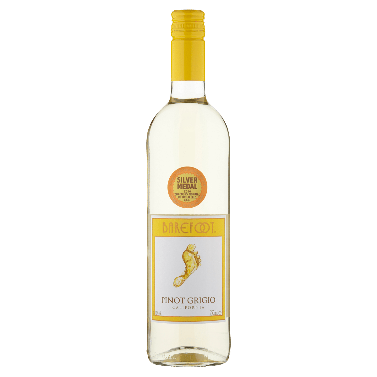 Barefoot Pinot Grigio White Wine 750ml