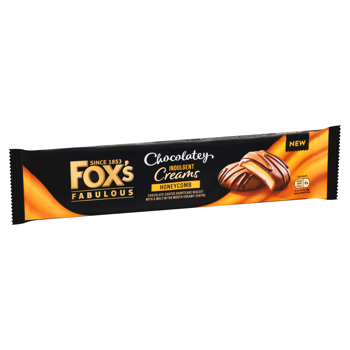 Fox’s Fabulous Chocolatey Indulgent Creams Honeycomb 130g