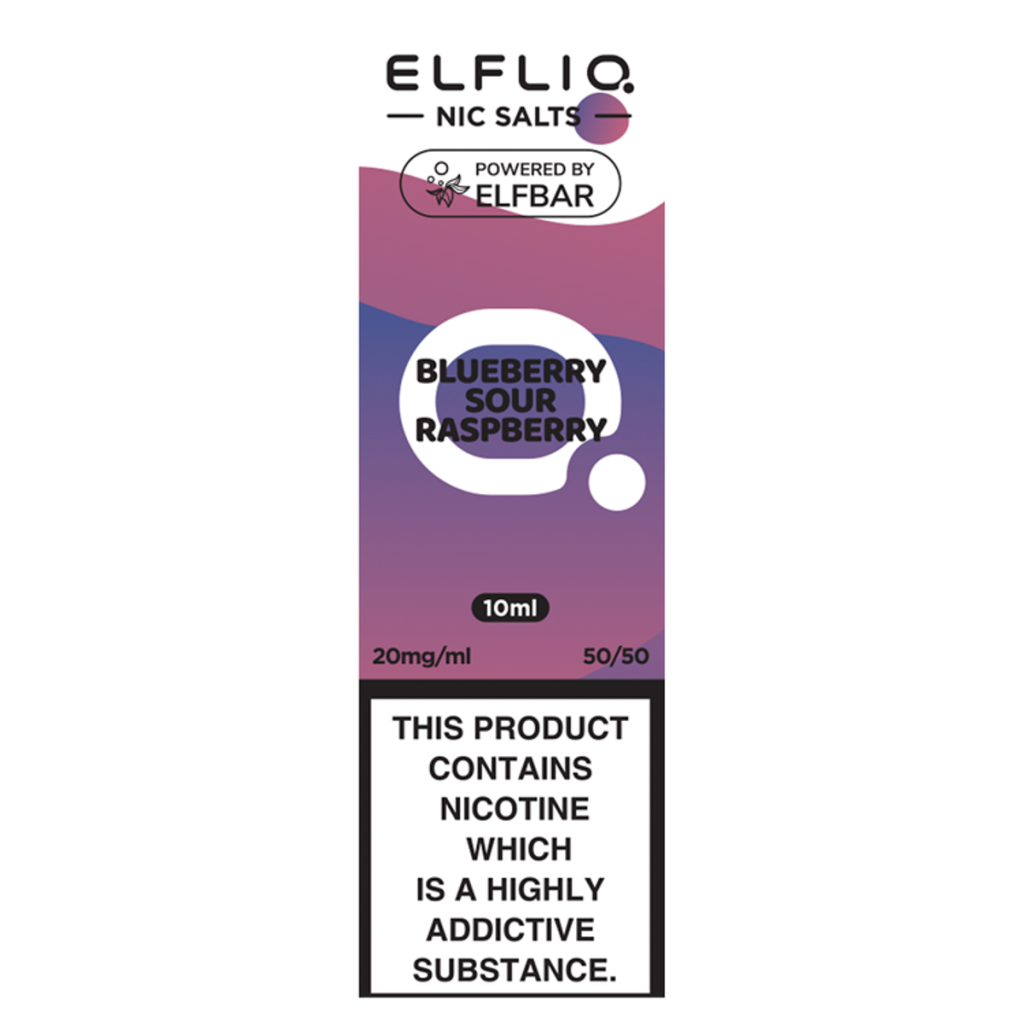 Elfliq Nic Salts Blueberry Sour Rasberry 10ml
